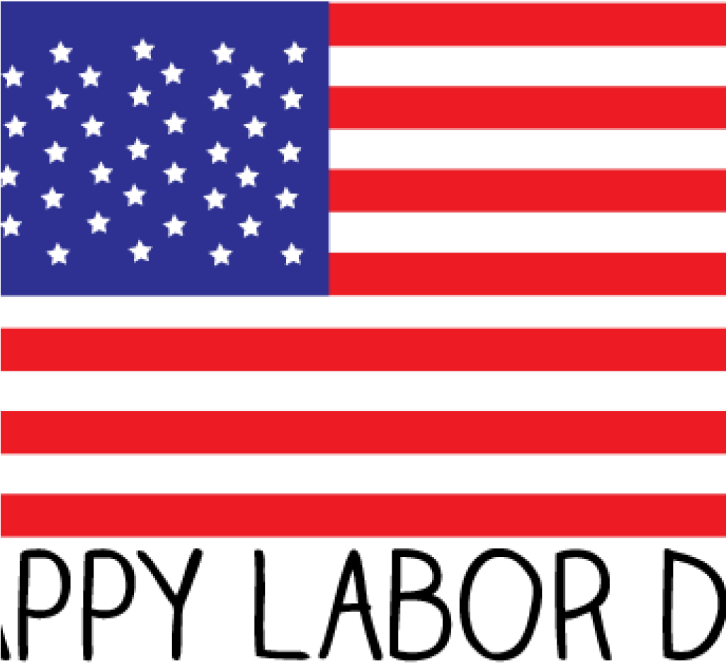 Clip Art Wedding Hatenylo Com American Flag - Happy Labor Day 2016 (1024x1024), Png Download