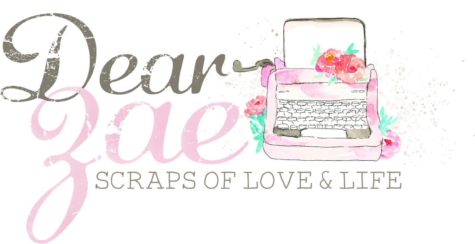 Dear Zae Scrapbooking Blog - Blog (1600x822), Png Download