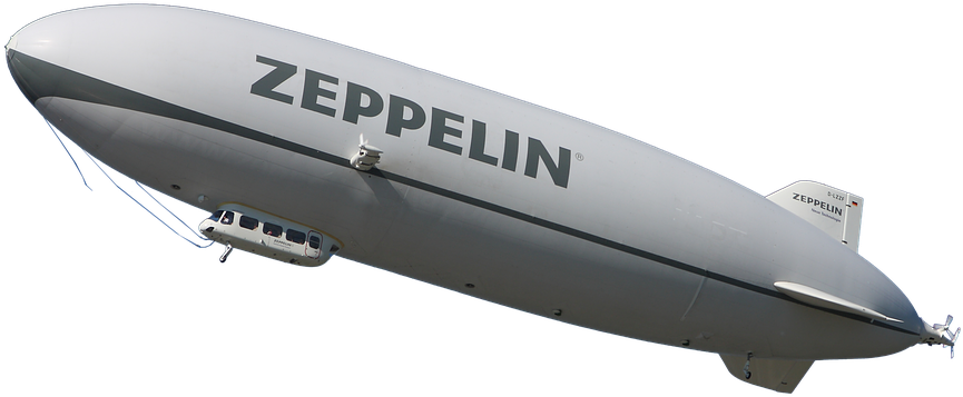 Zeppelin Png Background Image - Blimp (960x639), Png Download