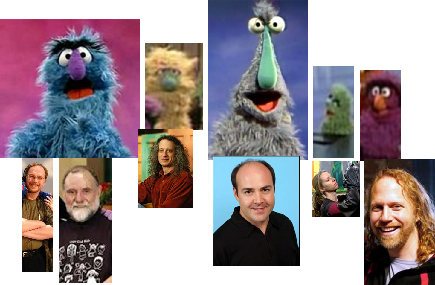 Muppet Wiki Behind The Scenes Sesame Street Monsters - Sesame Street Season 38 Behind The Scenes (1455x953), Png Download