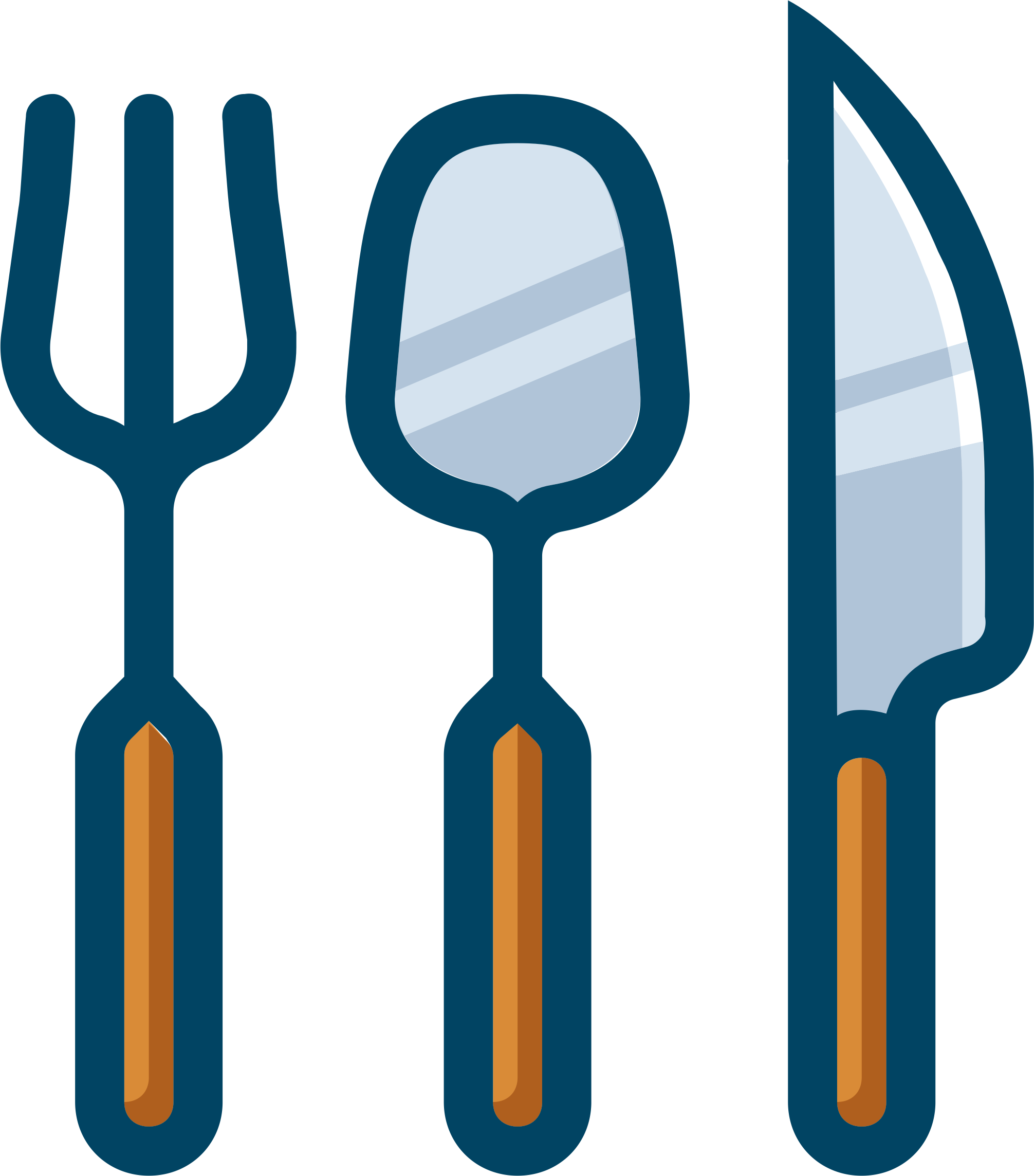 Clipart Utensils Big Image Png - Utensils Clipart (2012x2288), Png Download