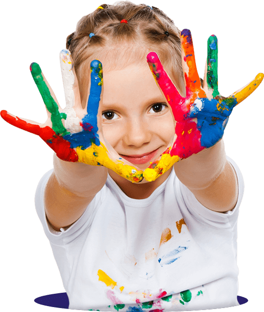Learning Avenues Child Care, After School Programs, - Kid Paint Png (536x633), Png Download