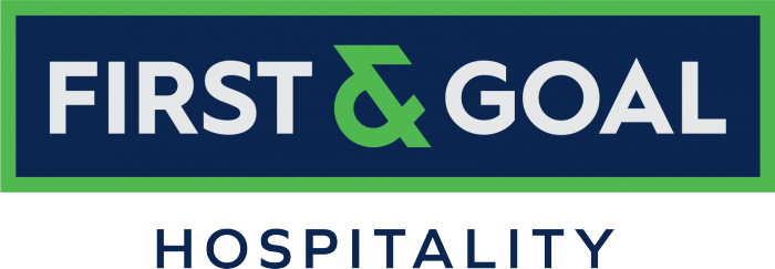 First & Goal Hospitality , Which Launched In 2017, - First And Goal Hospitality (700x243), Png Download