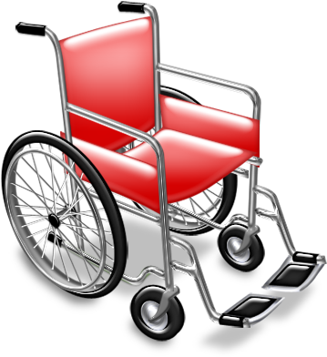 Wheelchair Png - Wheelchair Icon (400x400), Png Download