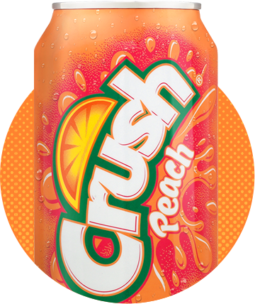 Dr Pepper - Crush Peach Soda, 12 Fl Oz Cans, 12 Pack (360x428), Png Download