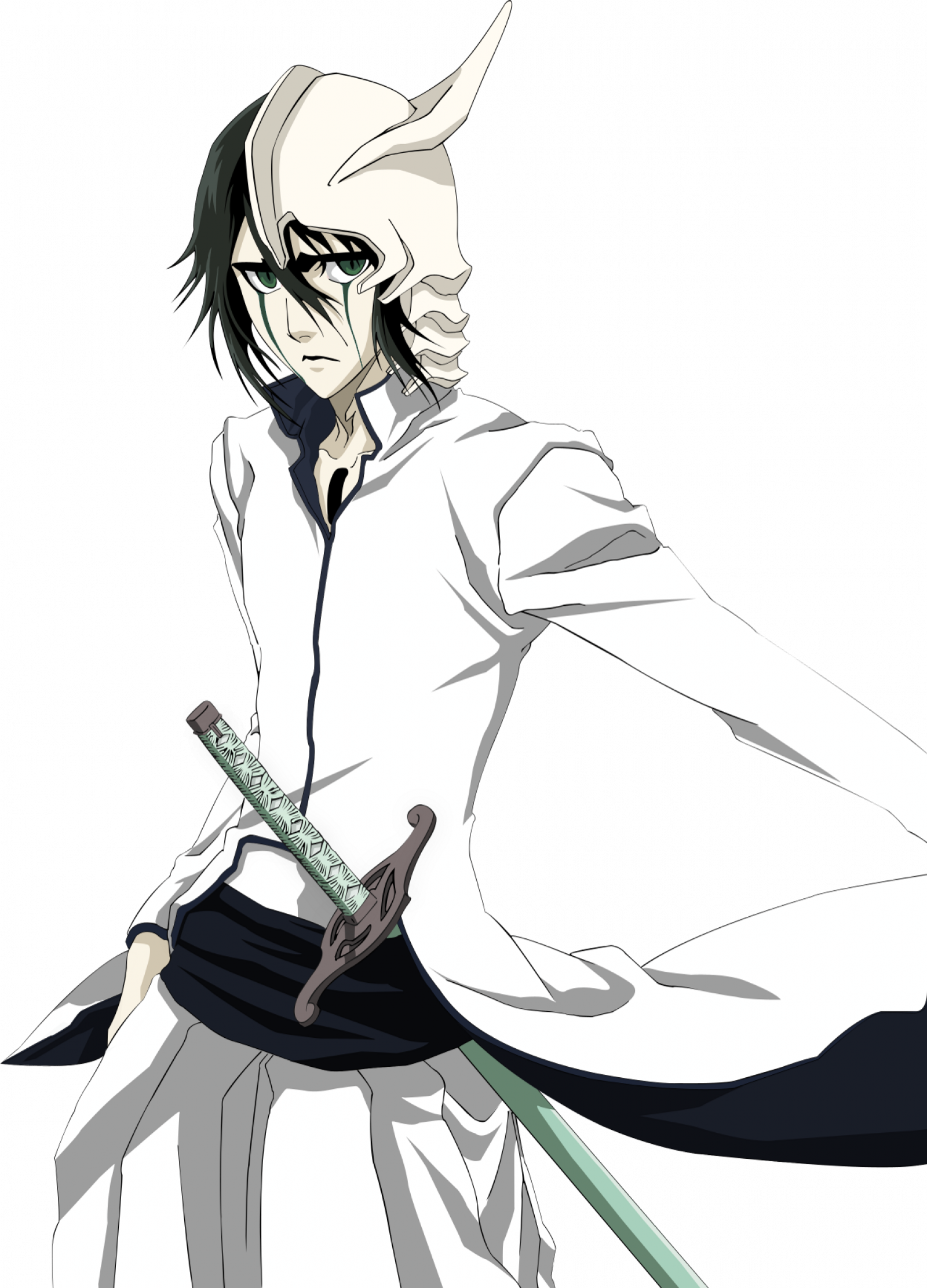 3 Drawing Bleach Espada Jpg Free Download - Bleach Ulquiorra (1600x2224), Png Download