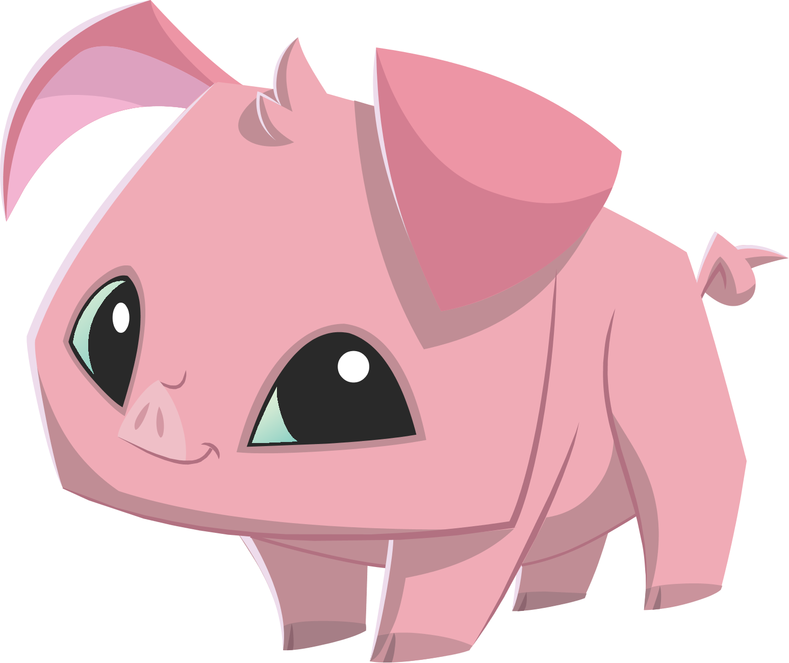 Renovated Art Pig - Aj Pig (1547x1299), Png Download