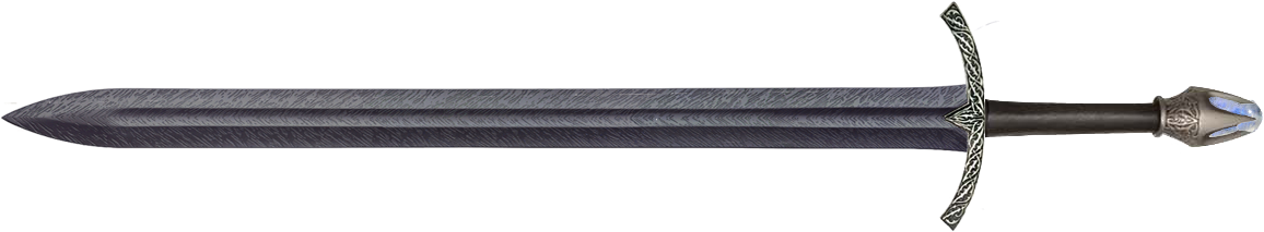 Anochecer Es El Mandoble Ancestral De Acero Valyrio - Witch King Sword (1155x365), Png Download
