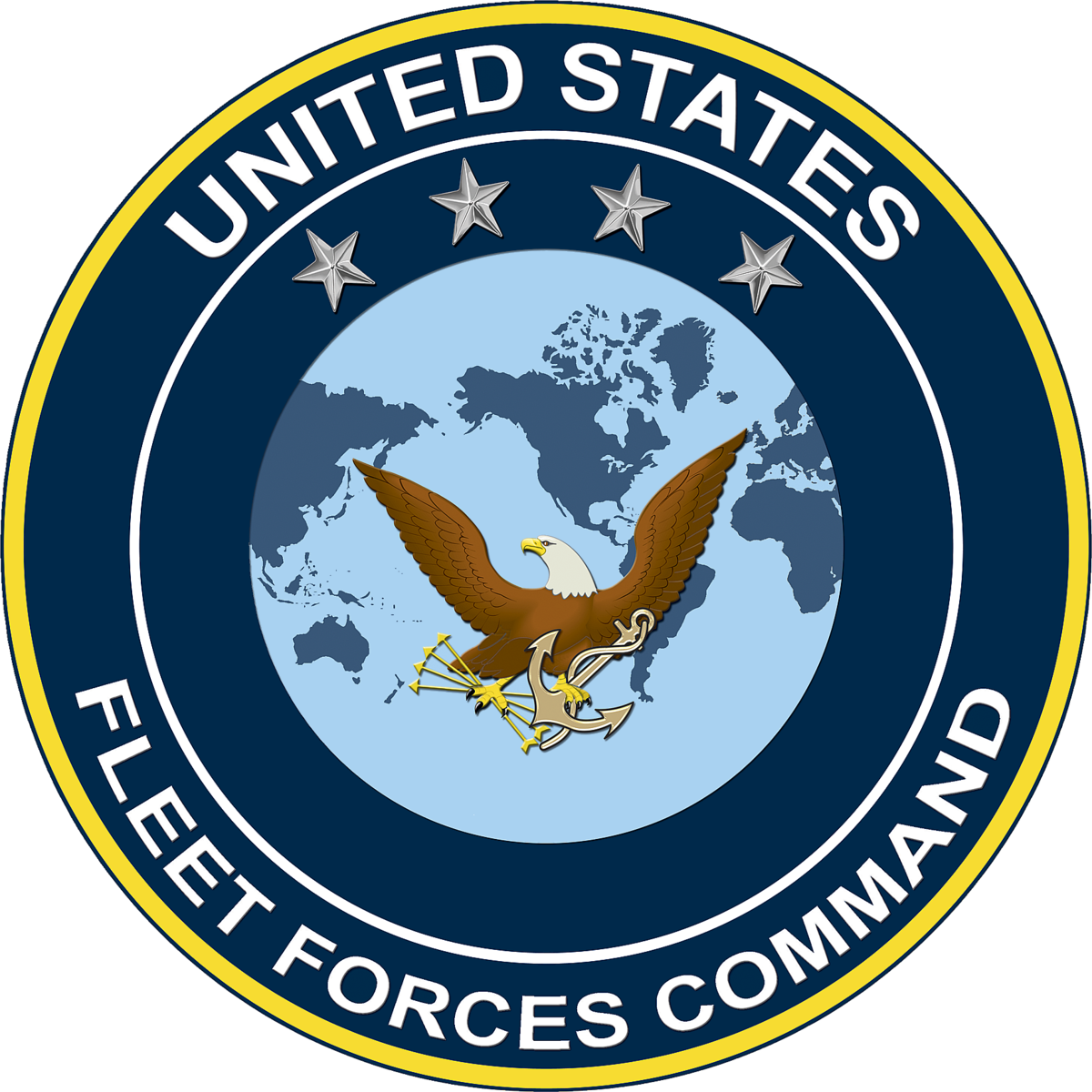 Us Fleet Forces (1200x1200), Png Download