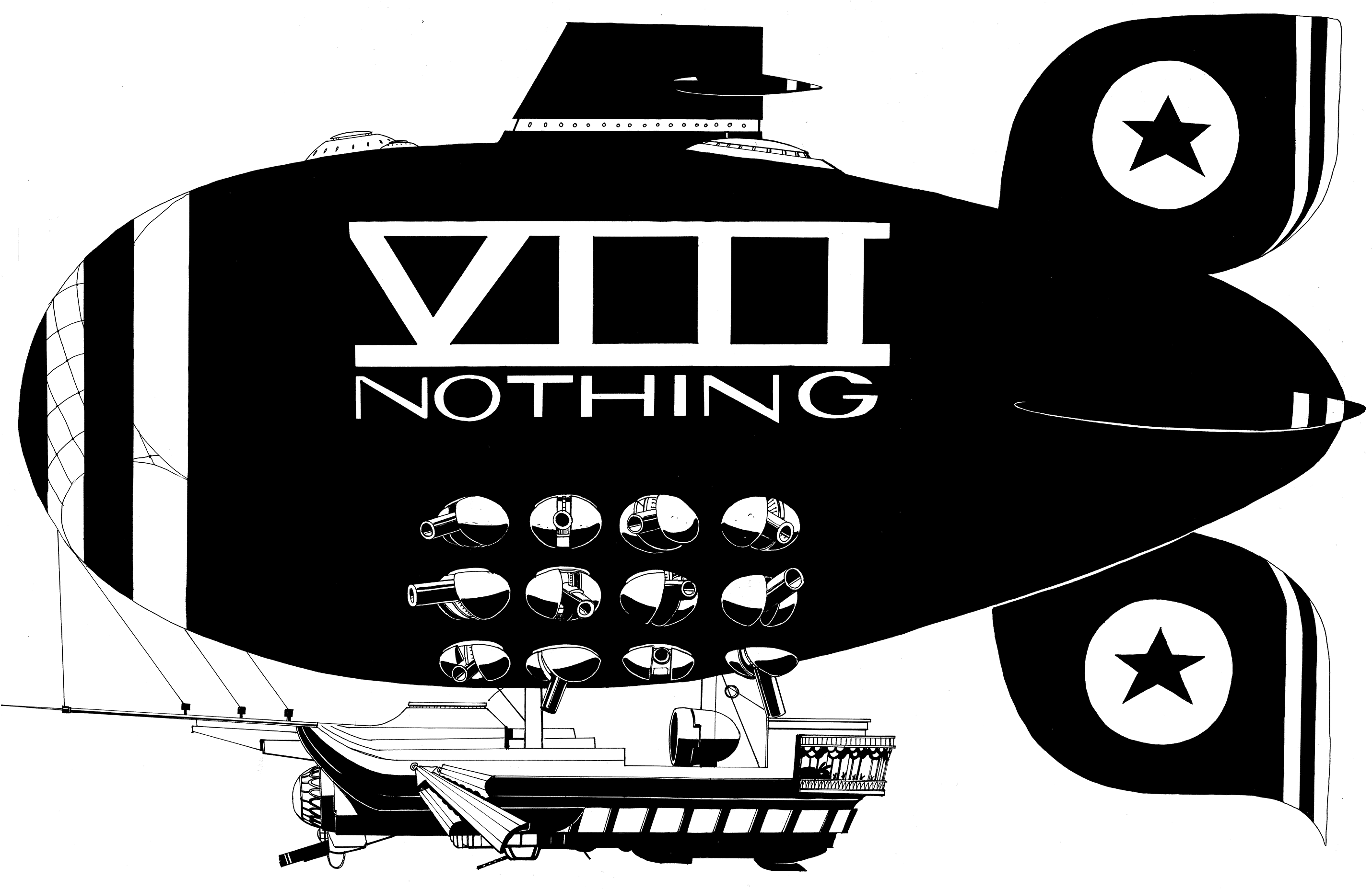 “by The Ramp Leading Into The Ship's Hull Stood A Bearded (2871x1855), Png Download