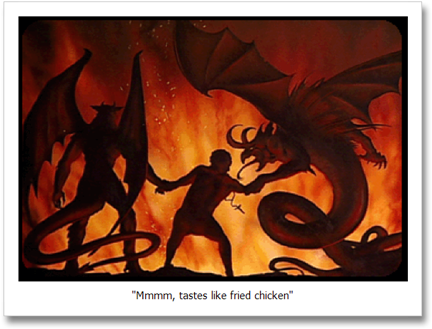A Joke For Mondays » Hell 2 By Jack Chick - Venus Hell (630x483), Png Download