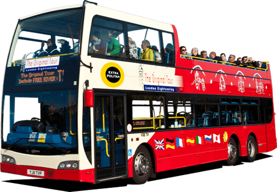 Big-bus - Original London Sightseeing Tour For Two (551x382), Png Download