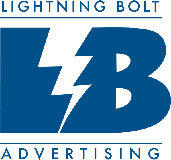 Lightning Bolt Advertising Lightning Bolt Advertising - Graphic Design (600x560), Png Download