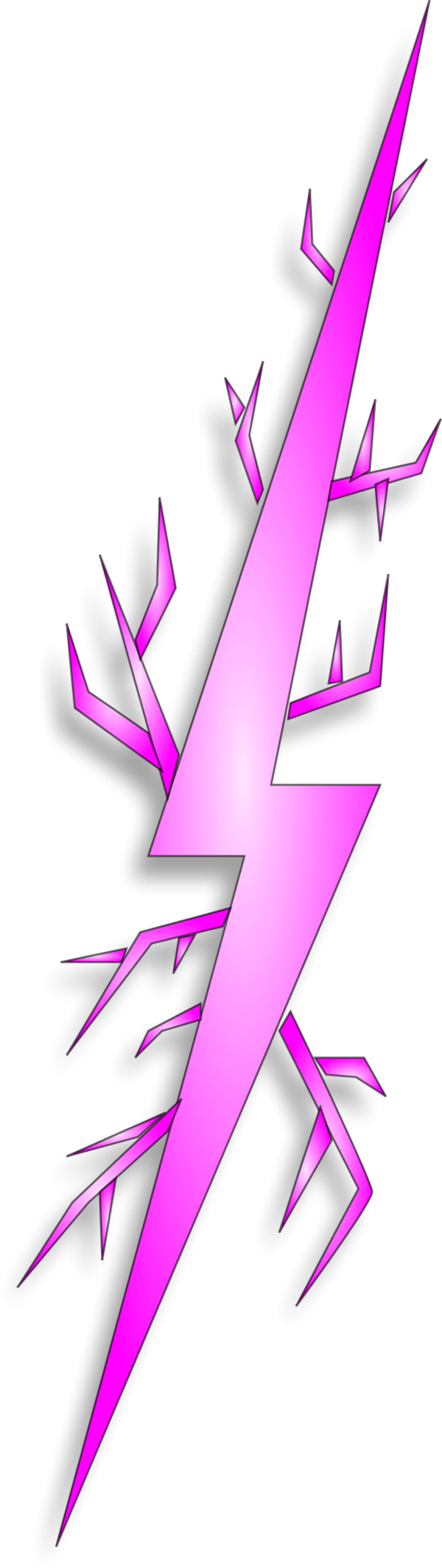 Collection Of Free Bolted Clipart Lightnening Download - Spark Clip Art (600x2125), Png Download