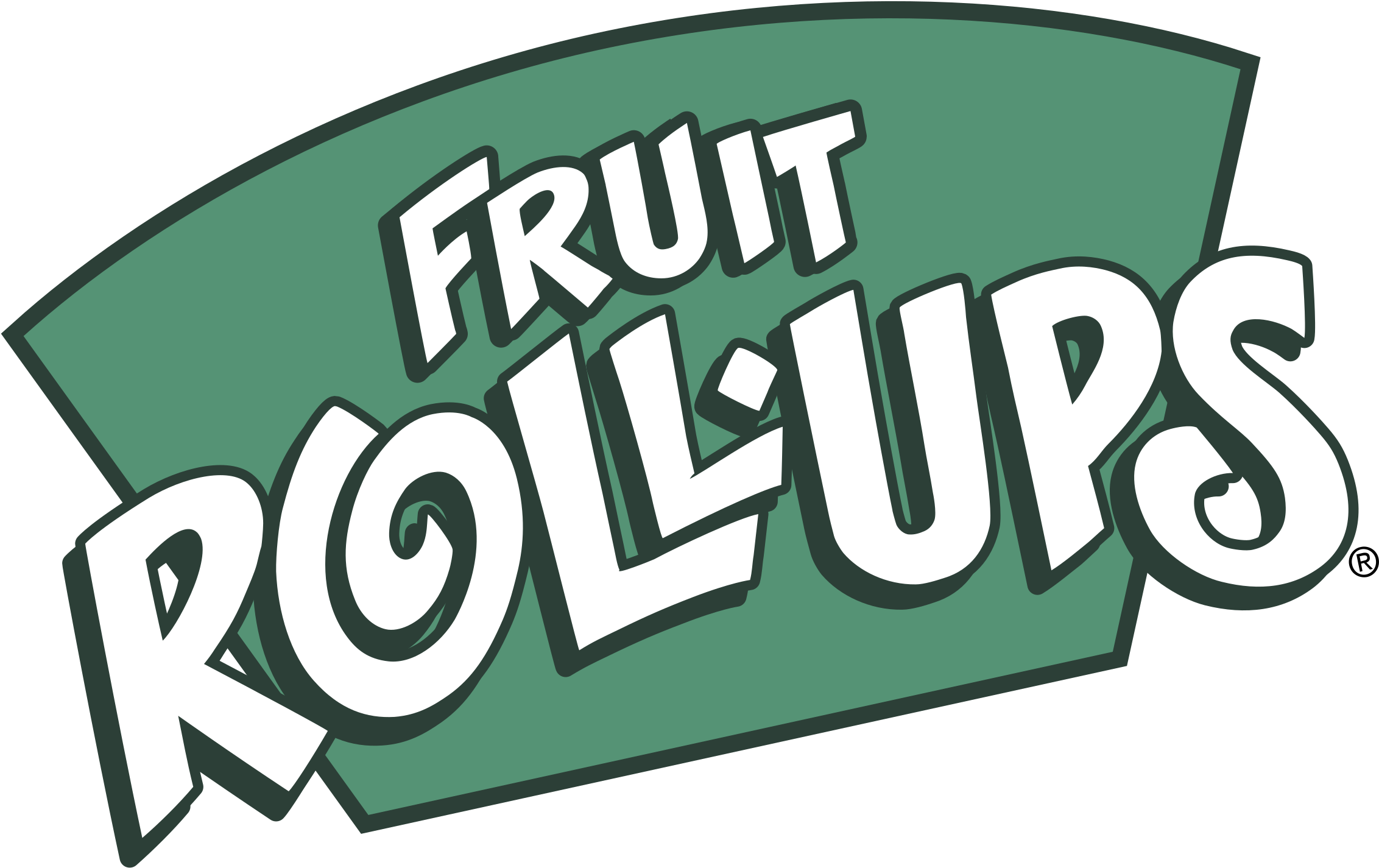 Fruit Roll Ups Logo Png Transparent - Fruit Roll-ups (2400x2400), Png Download
