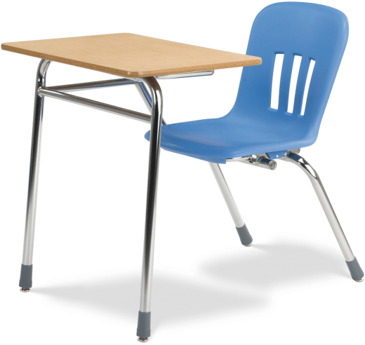 Zoom In - School Desks (575x575), Png Download