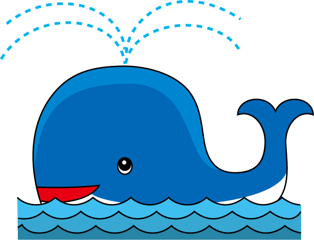 Killer Whale Clip Art Related Keywords - Clip Art Of Whale (634x485), Png Download