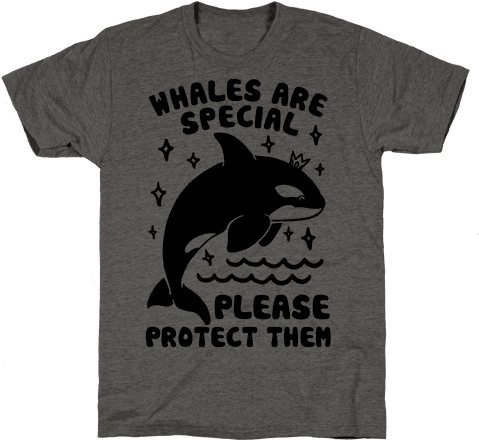 Whales Are Special Please Protect Them Mens T-shirt - T-shirt (484x484), Png Download