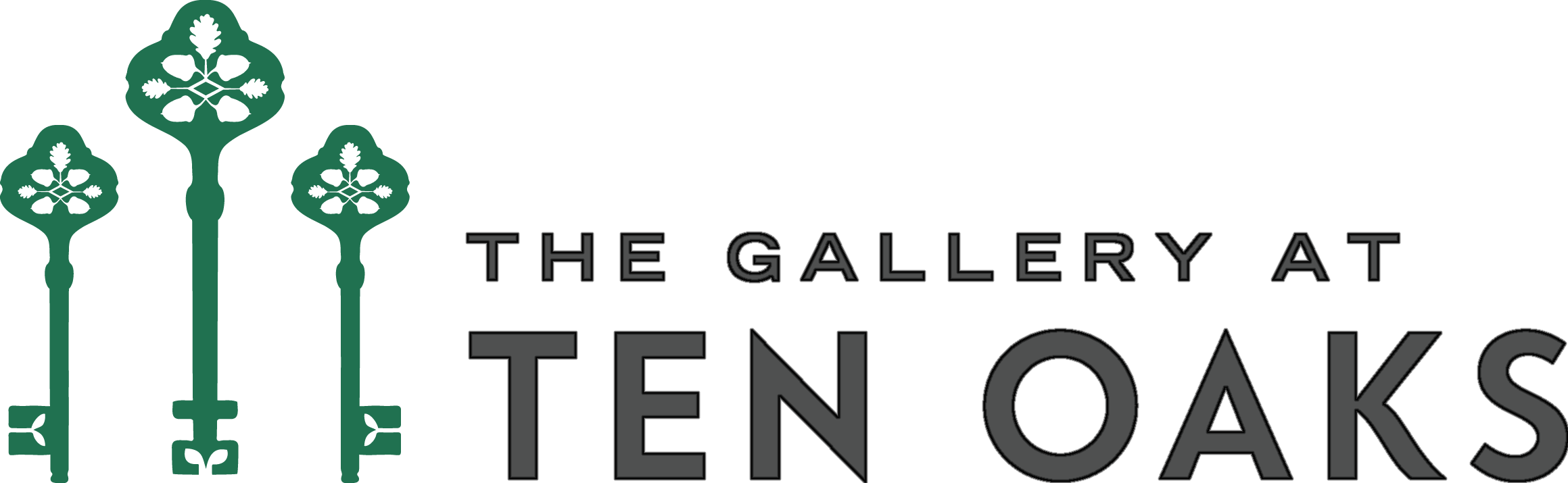 Gallery At Ten Oaks (2319x715), Png Download