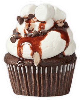 Mississippi-mud - Cupcake (330x370), Png Download