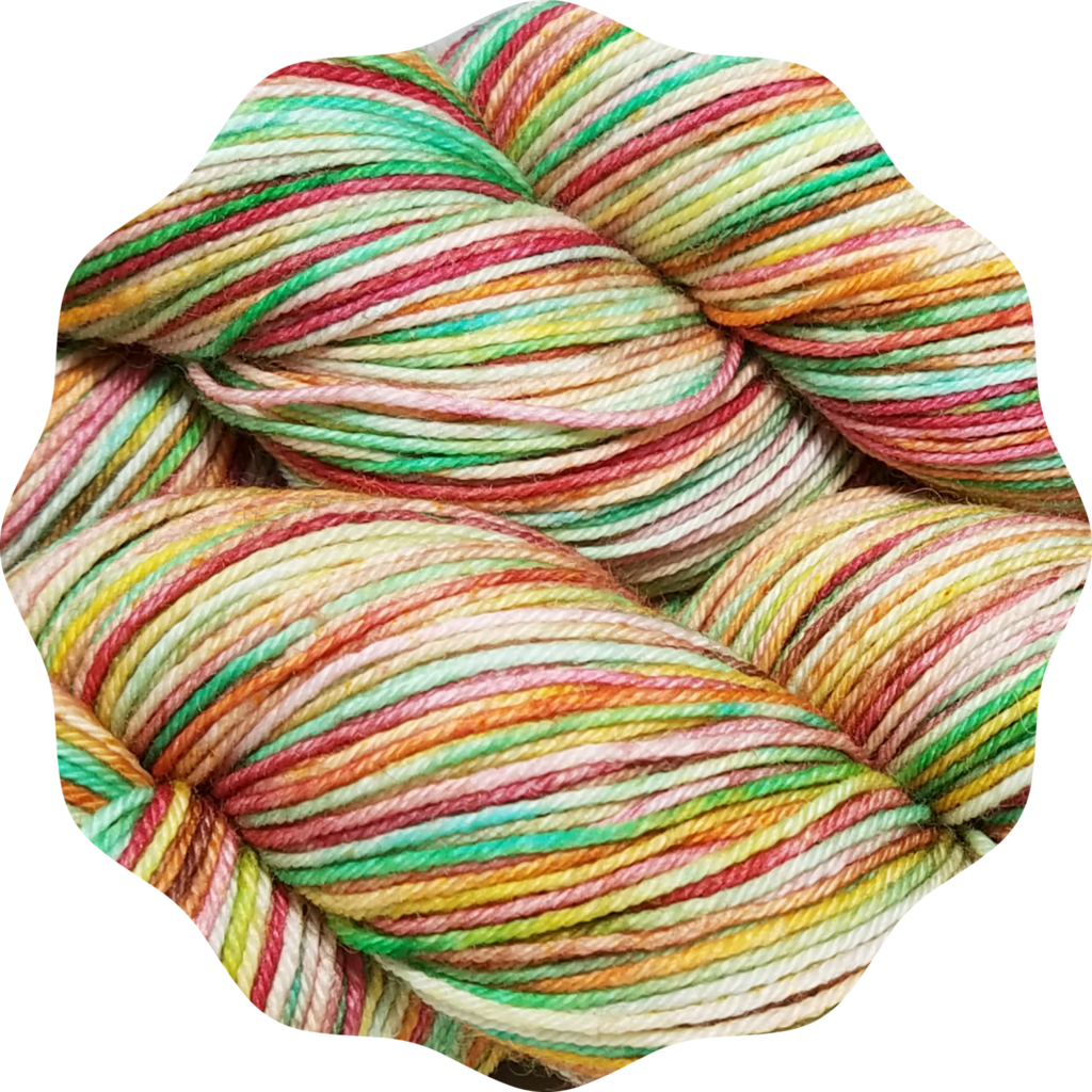 Watercolor Fall Sock Yarn Cashmere Alpaca Nylon - Wool (1024x1024), Png Download