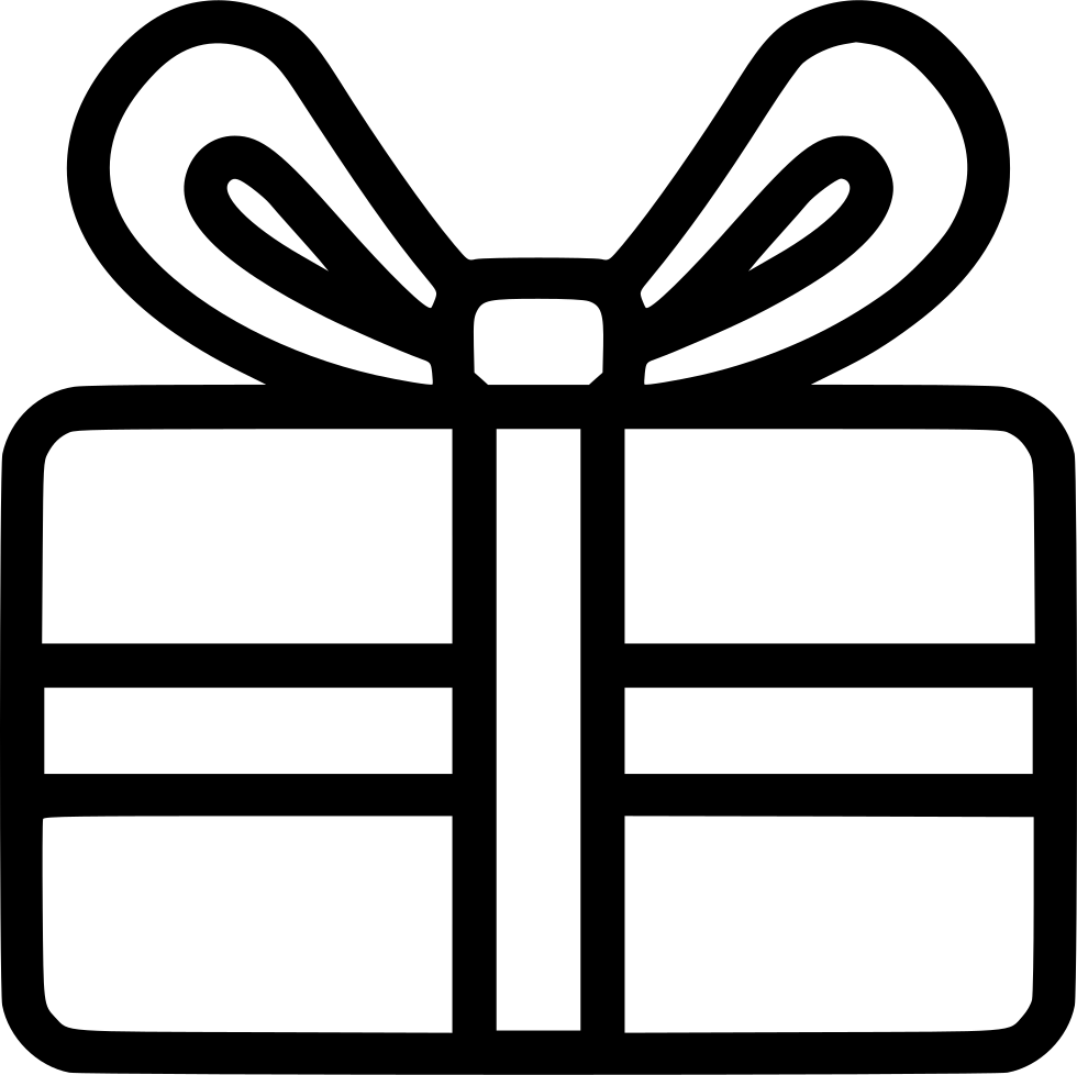 Christmas Gift Comments - White Present Box Clipart Png (980x978), Png Download