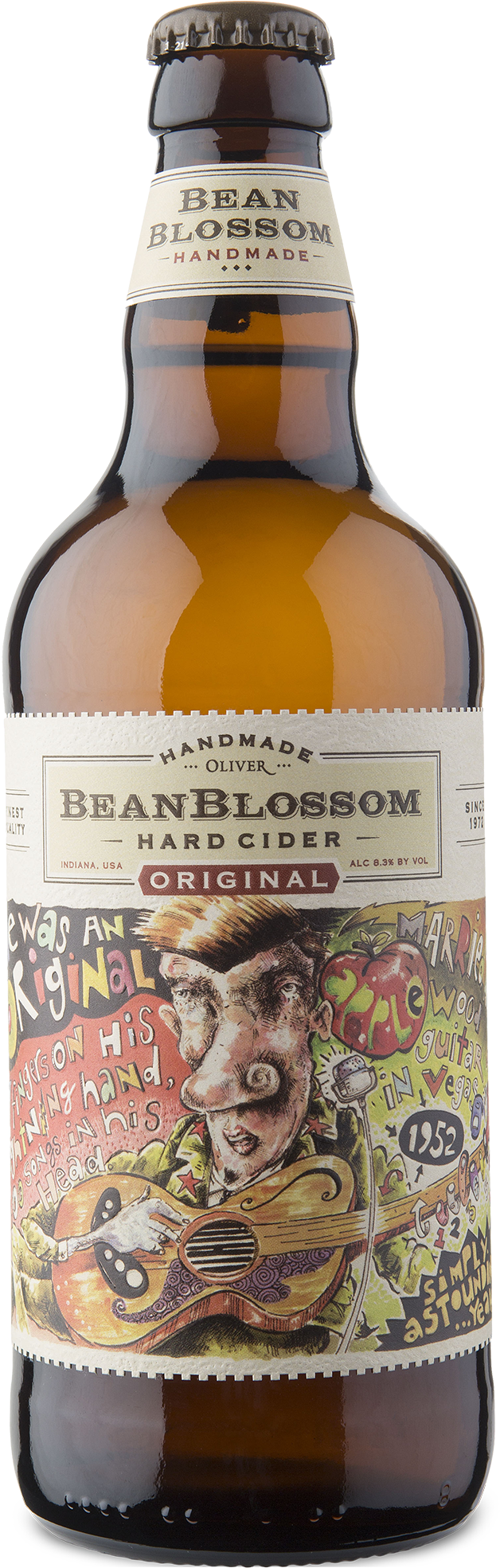Beanblossom Hard Apple Cider - Cider (642x2220), Png Download