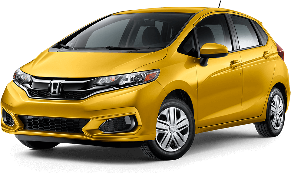 Helios Yellow - Honda Fit 2019 Silver (1000x610), Png Download