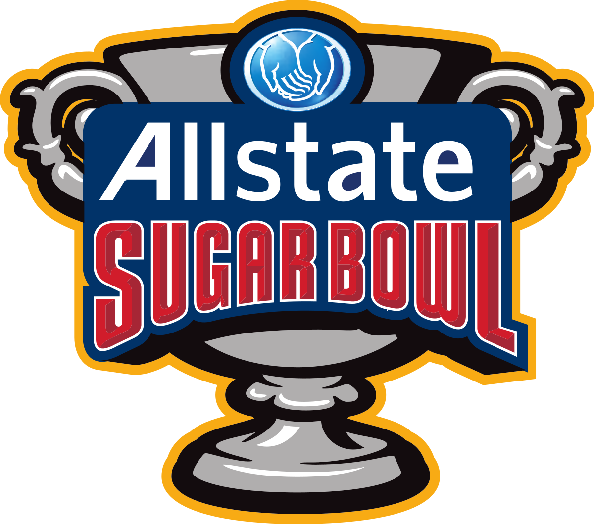 Allstate Sugar Bowl 2018 Logo (1200x1059), Png Download