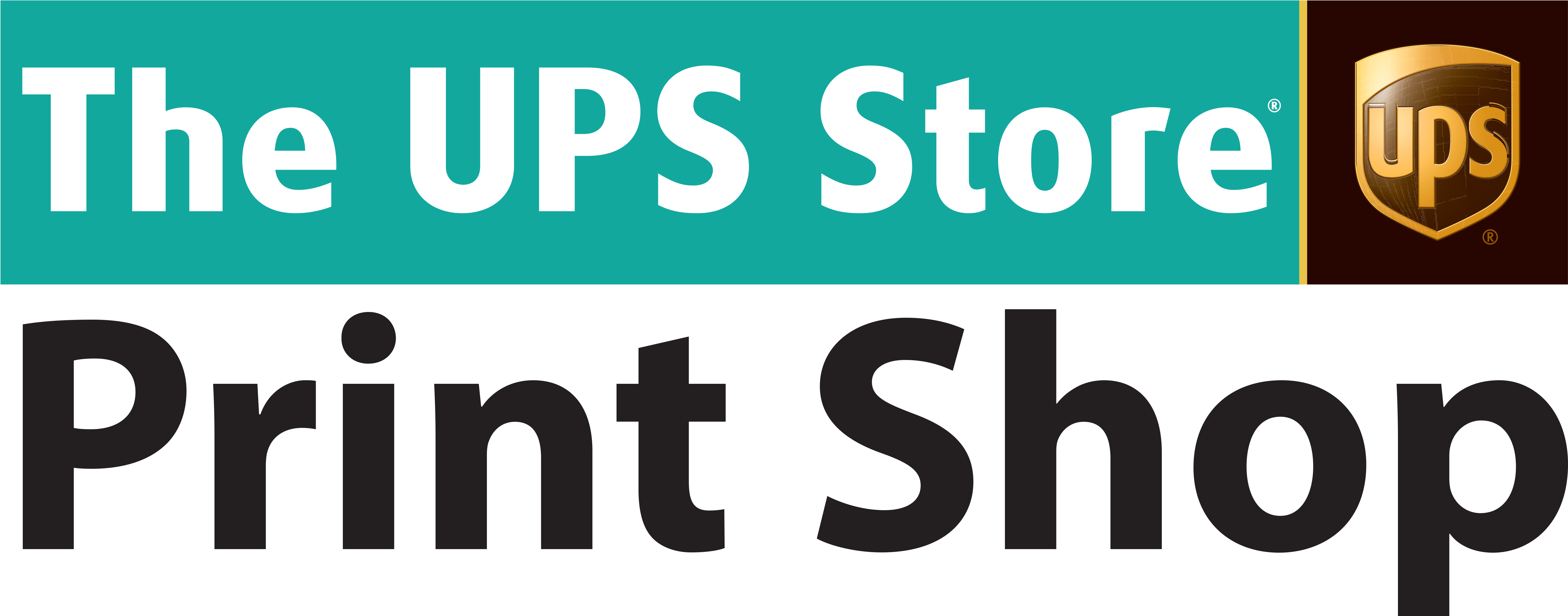 Members - Ups Store Flag Sfb-5330 (5859x2335), Png Download