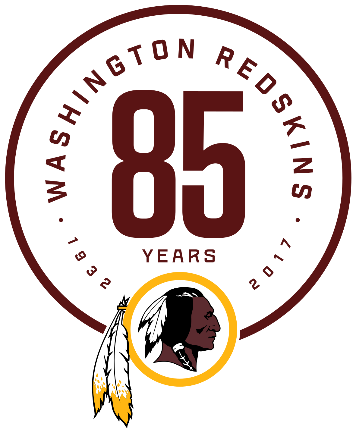 Washington Redskins 85 (1200x1452), Png Download