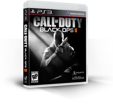Call Of Duty - Call Of Duty Black Ops 2 - Game Console - German (390x430), Png Download