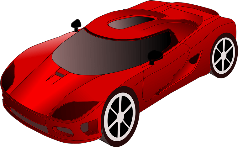 Cars The Movie Clipart - Clipart Sports Car (600x371), Png Download
