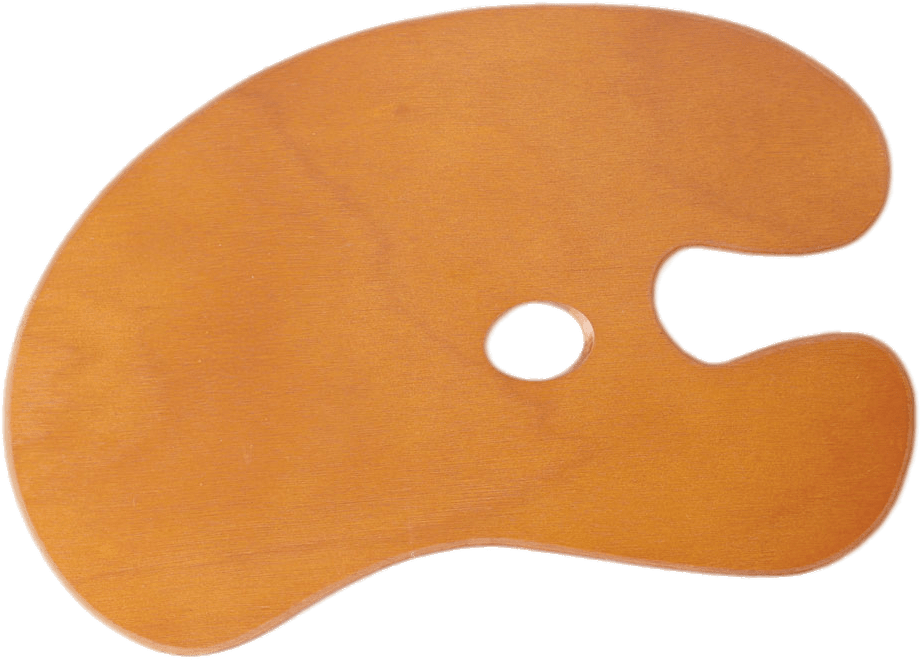 Free Png Clean Artists Palette Png Images Transparent - Artist Wooden Palette (480x480), Png Download