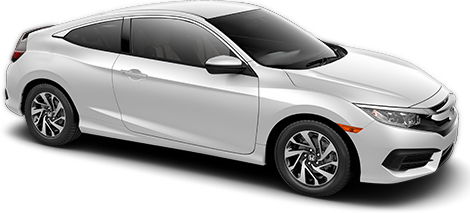 2018 Honda Civic - Honda Car (470x213), Png Download