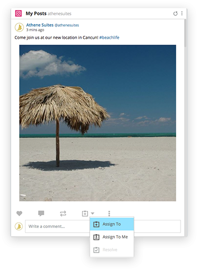 2 Manage Instagram - Beach (386x527), Png Download