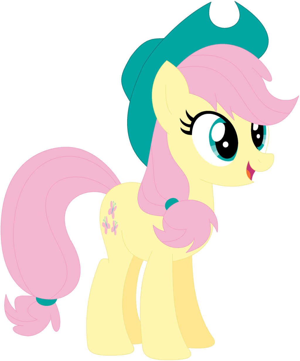 Ra1nb0wk1tty, Fluttershy, Palette Swap, Recolor, Safe, - Mlp Applepills (1024x1229), Png Download