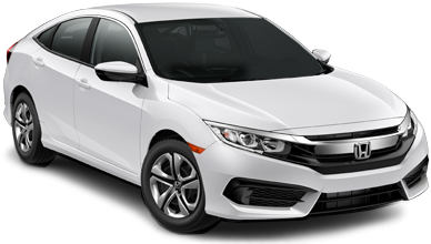 2018 Honda Civic - 2017 Honda Civic Vs Ford Focus (388x220), Png Download