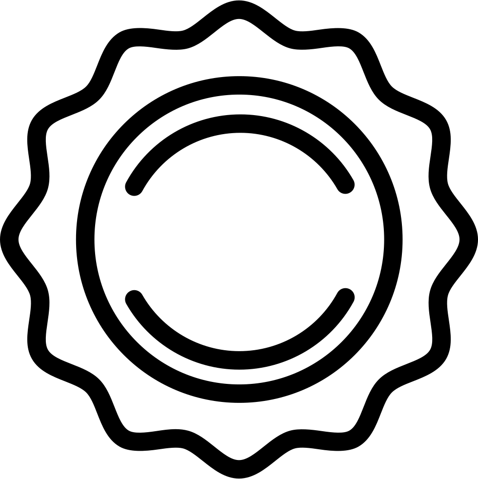 Bottle Cap Outline (980x982), Png Download