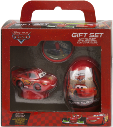 Cars Movie Gift Set - Sports Car (426x480), Png Download
