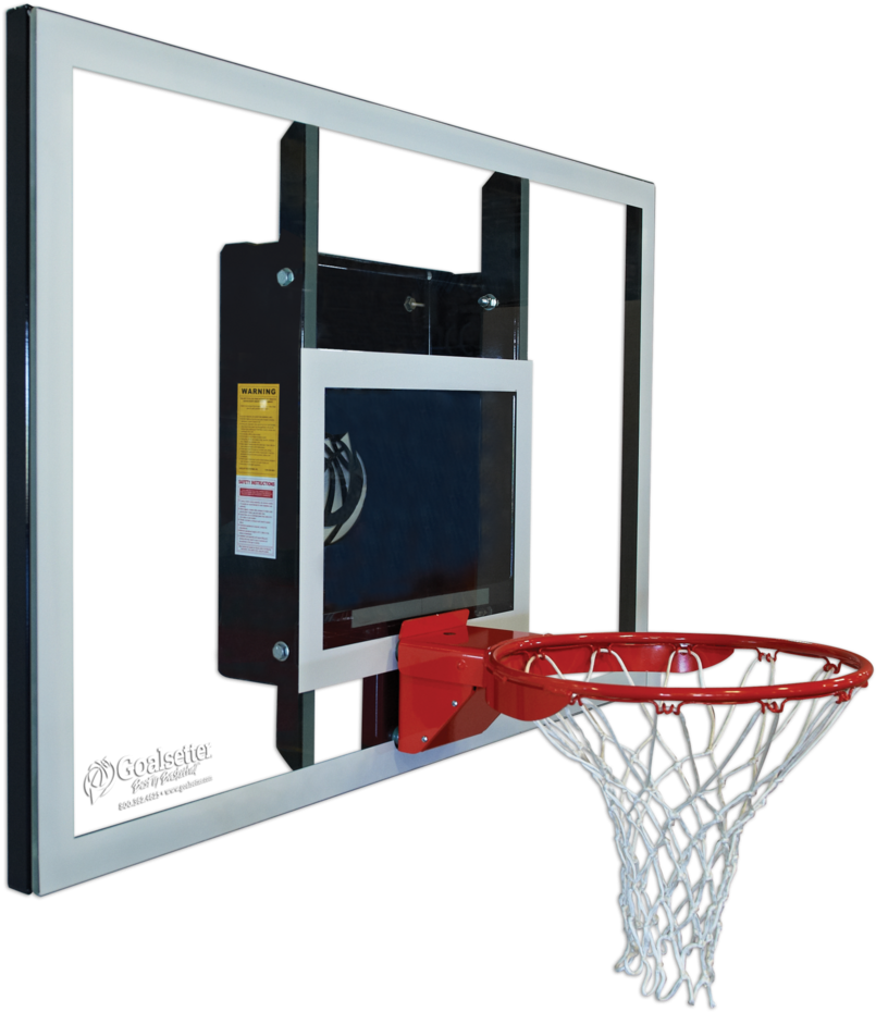 Gs72 Baseline - Wall Mount Basketball Hoop (1024x978), Png Download