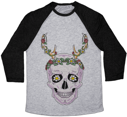 Flower Crown Skull - Change My Mind Shirt (484x484), Png Download
