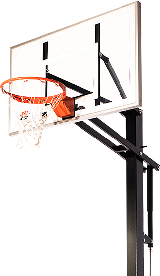 Basketball Hoops, Driveway Series, Ryval - Backboard (330x555), Png Download