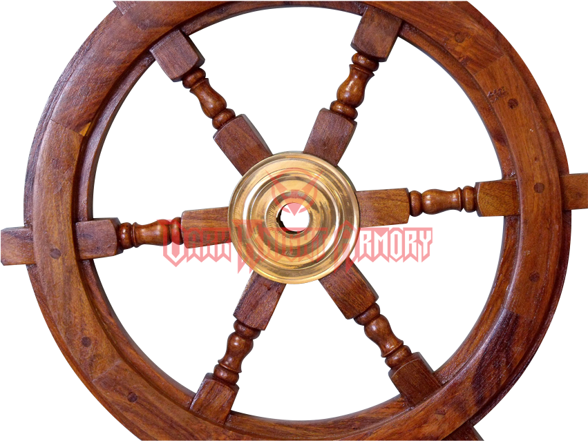 Zoom - Wheel On A Ship (850x850), Png Download