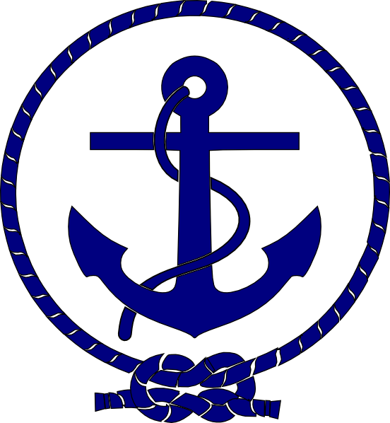 Blue Ship Wheel Clip Art Clipart Free Download - Sailor Ship Clip Art (552x598), Png Download