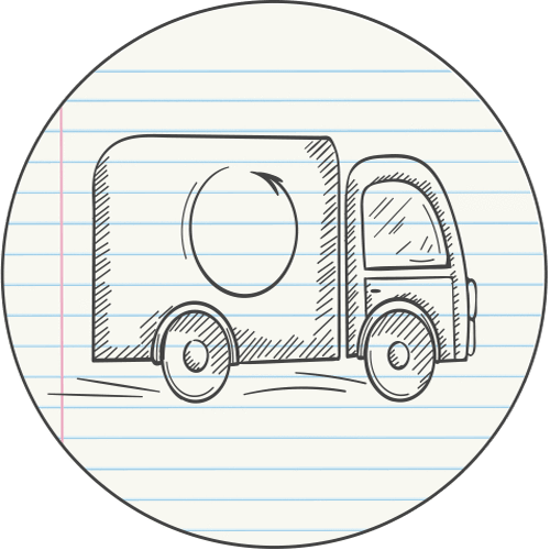 Your Box Ships On The 1st Of Every Month - Sketch (500x500), Png Download