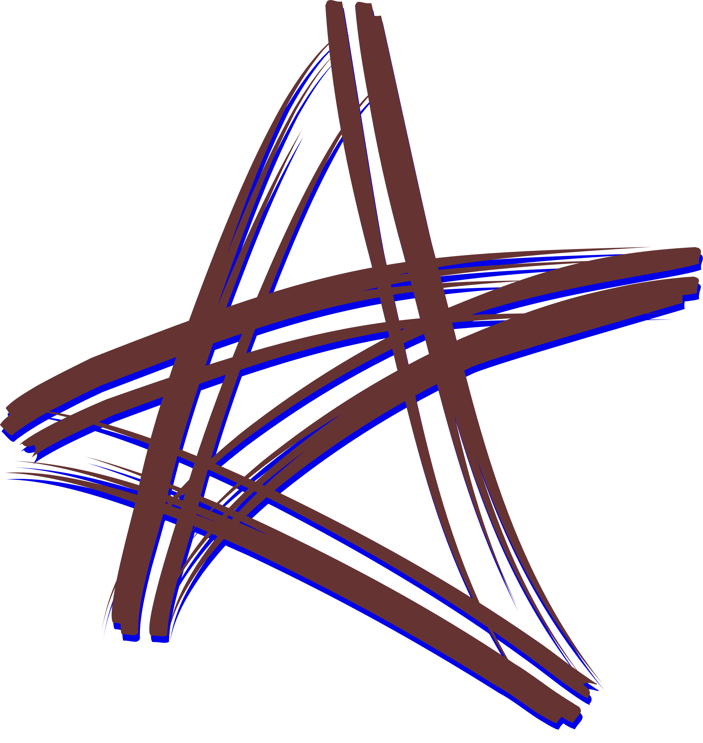Artistic Star (2269x2400), Png Download