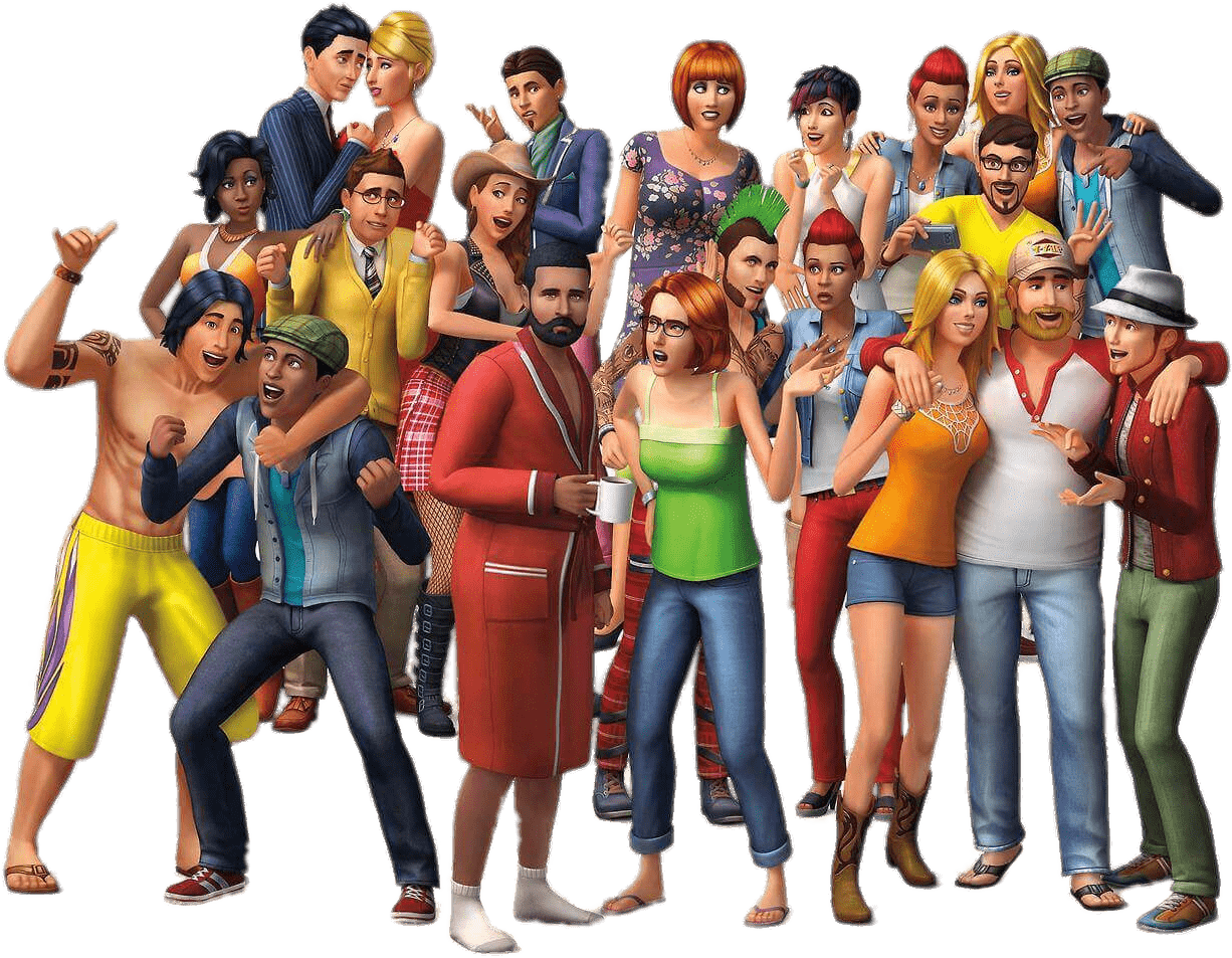 Games - Sims 4 Deluxe Party Edition [xbox One Game] (1280x1004), Png Download