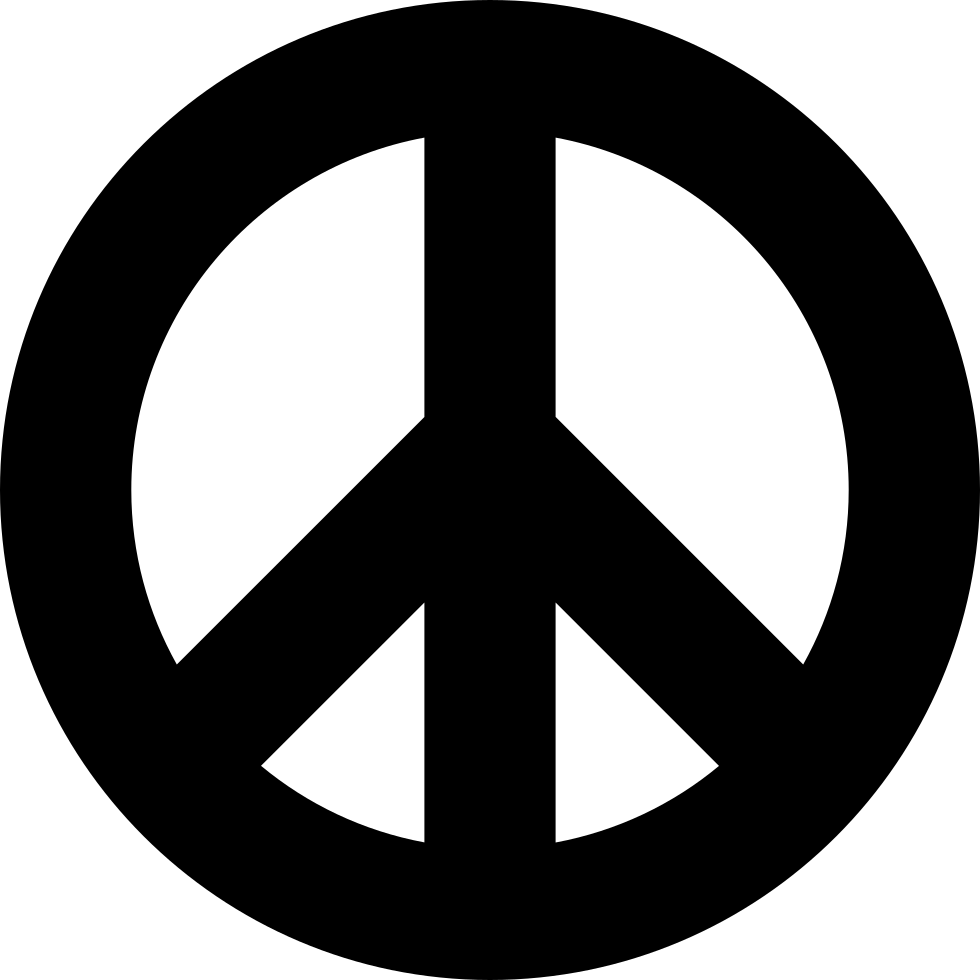 Peace Symbol - - Warren Street Tube Station (980x980), Png Download