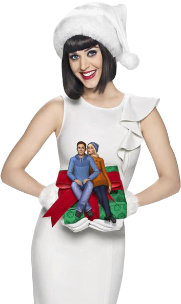 Katy Perry With Sims 3 Png Image - Sims 3 Dress Katy Perry (443x636), Png Download
